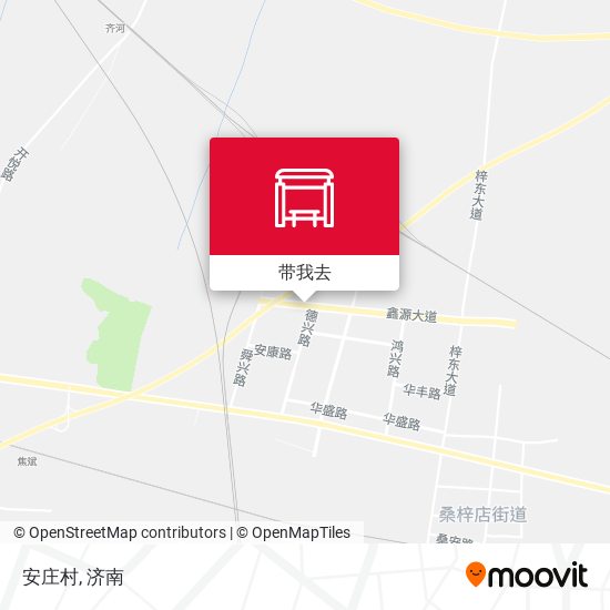 安庄村地图