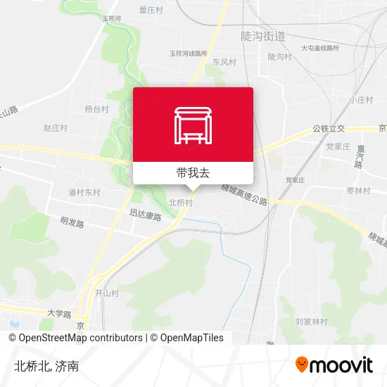 北桥北地图