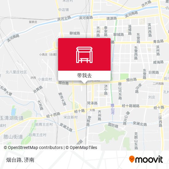 烟台路地图