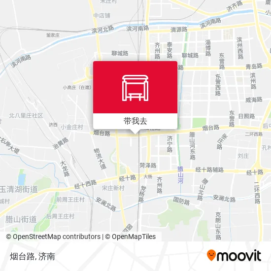 烟台路地图