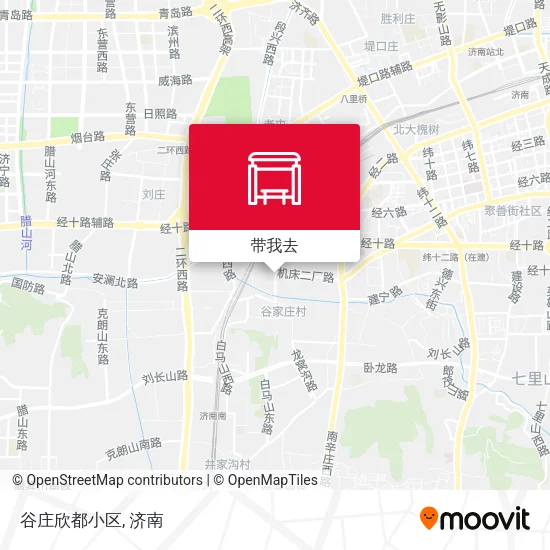 谷庄欣都小区地图