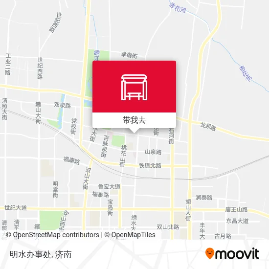 明水办事处地图