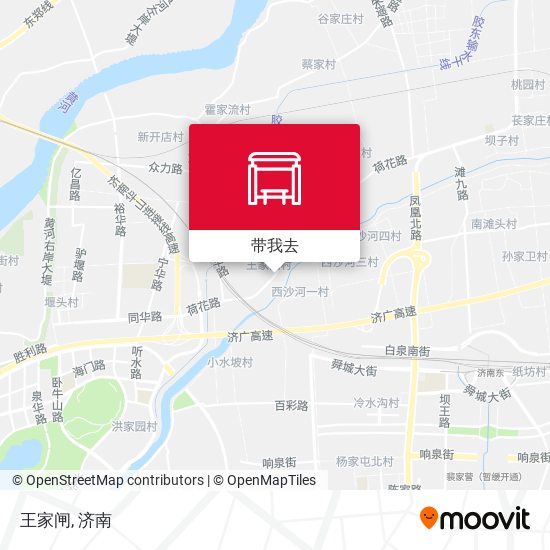 王家闸地图