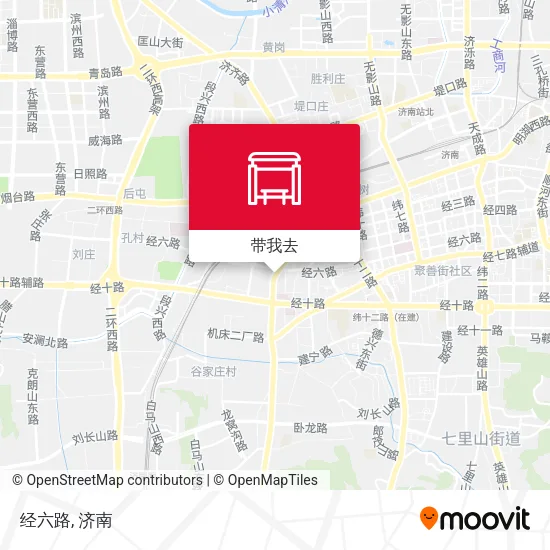 经六路地图