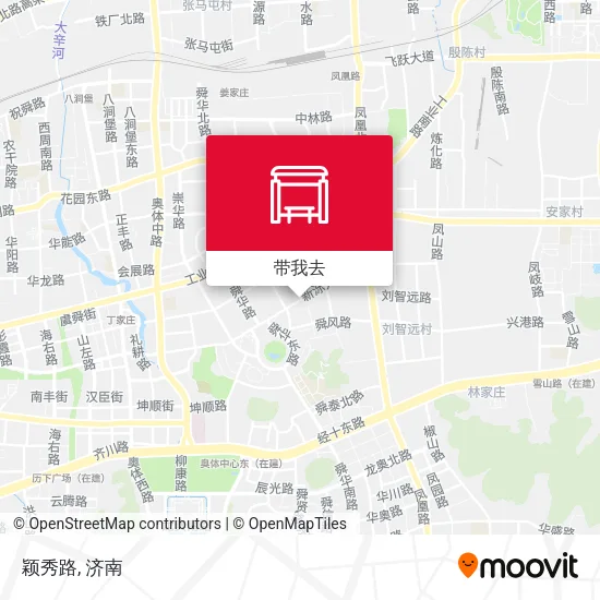 颖秀路地图