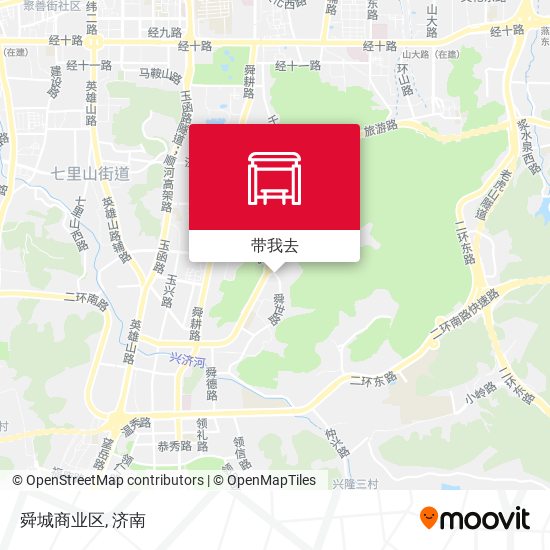 舜城商业区地图