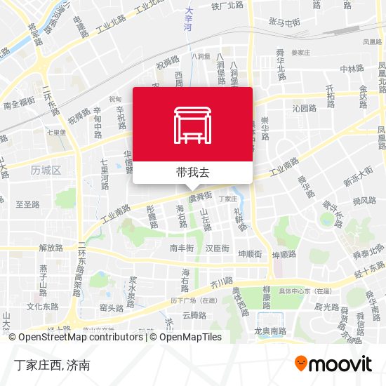 丁家庄西地图