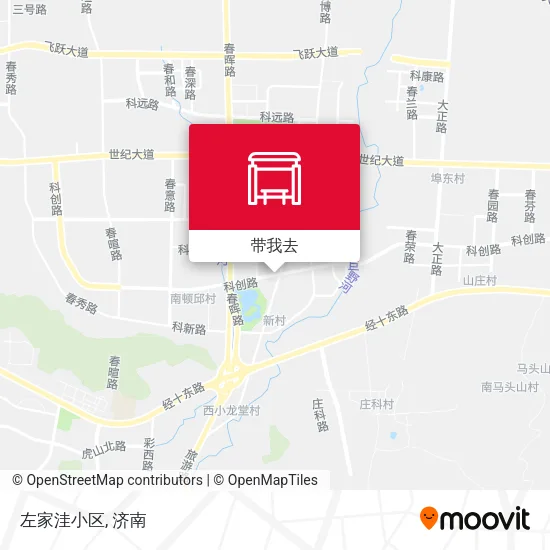 左家洼小区地图