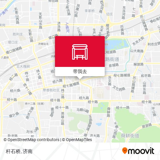 杆石桥地图