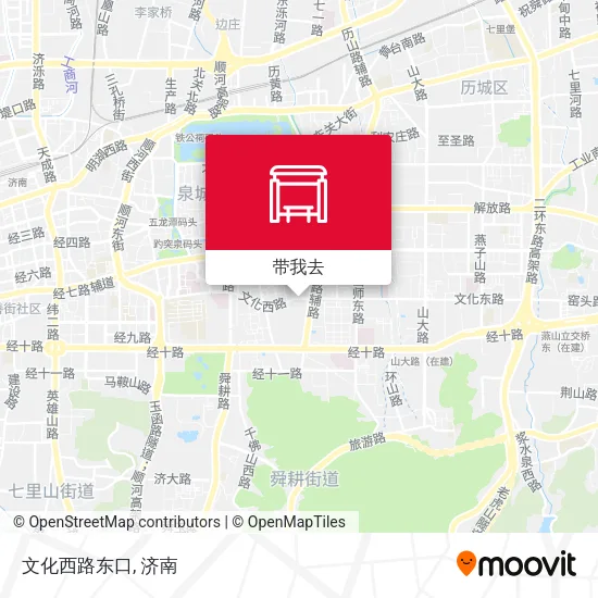文化西路东口地图