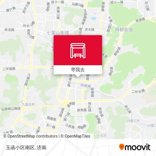 玉函小区南区地图