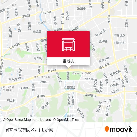 省立医院东院区西门地图