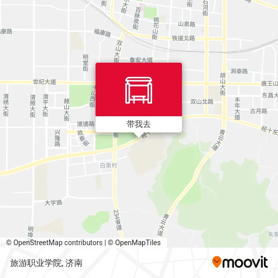 旅游职业学院地图