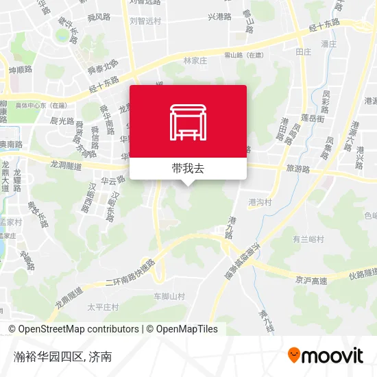 瀚裕华园四区地图