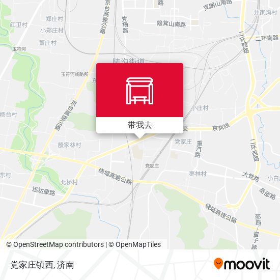 党家庄镇西地图