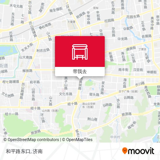 和平路东口地图