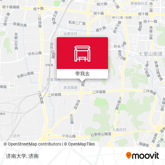 济南大学地图