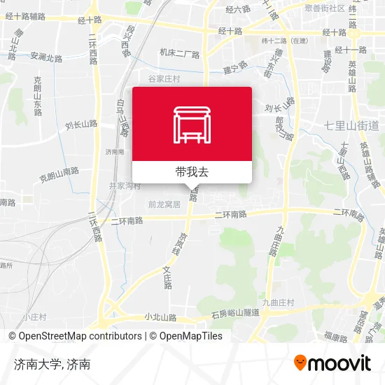 济南大学地图