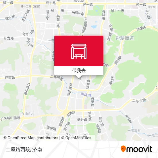 土屋路西段地图