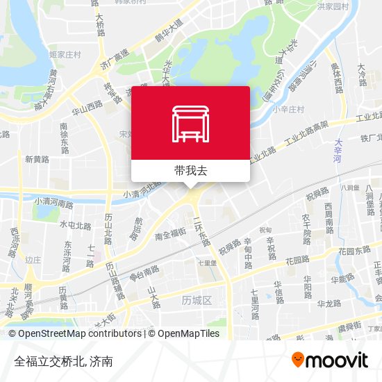 全福立交桥北地图