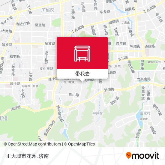 正大城市花园地图