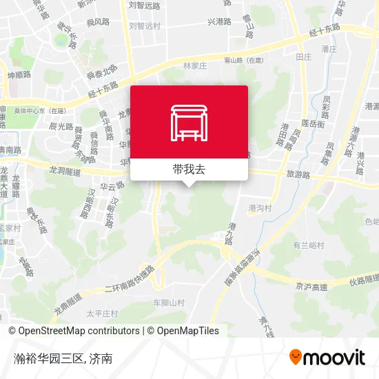 瀚裕华园三区地图