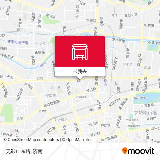 无影山东路地图