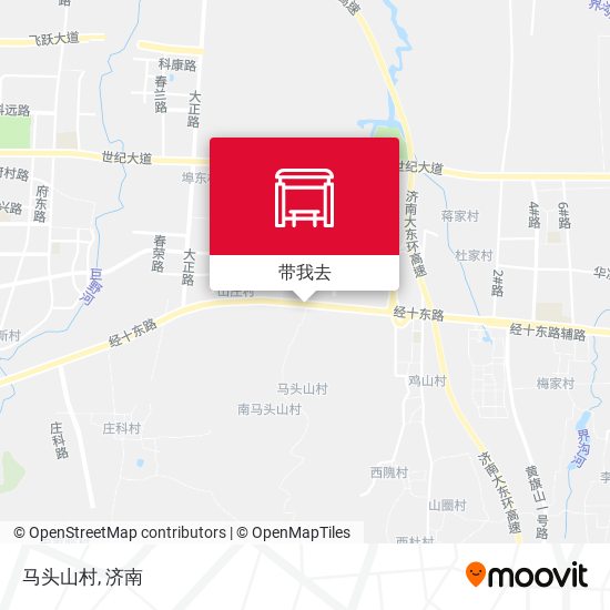 马头山村地图