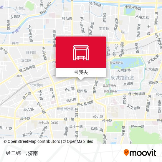 经二纬一地图