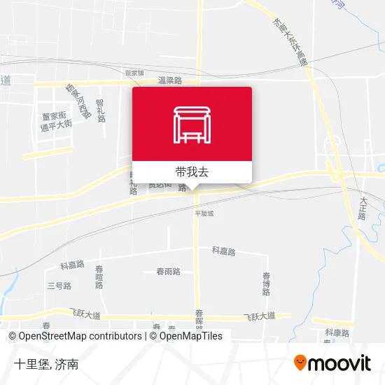 十里堡地图