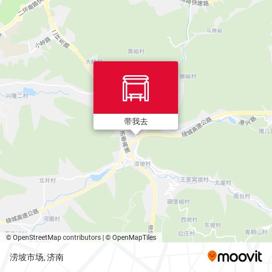 涝坡市场地图