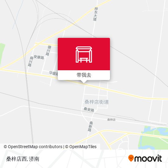 桑梓店西地图