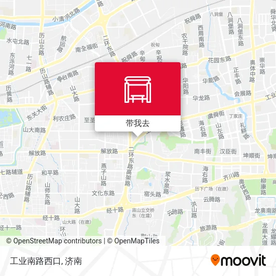 工业南路西口地图