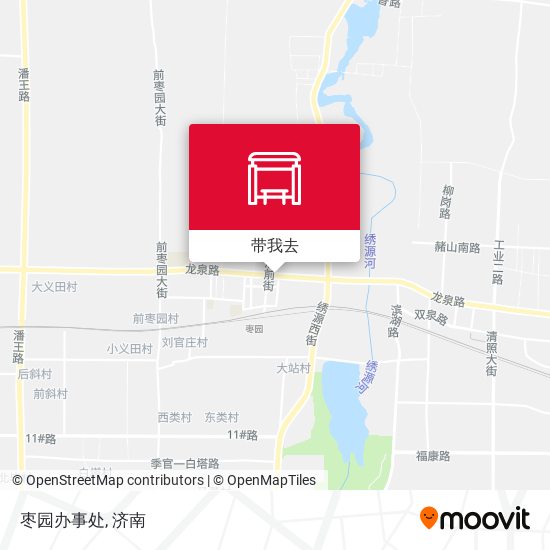 枣园办事处地图