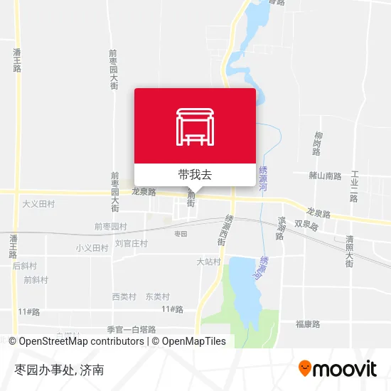 枣园办事处地图