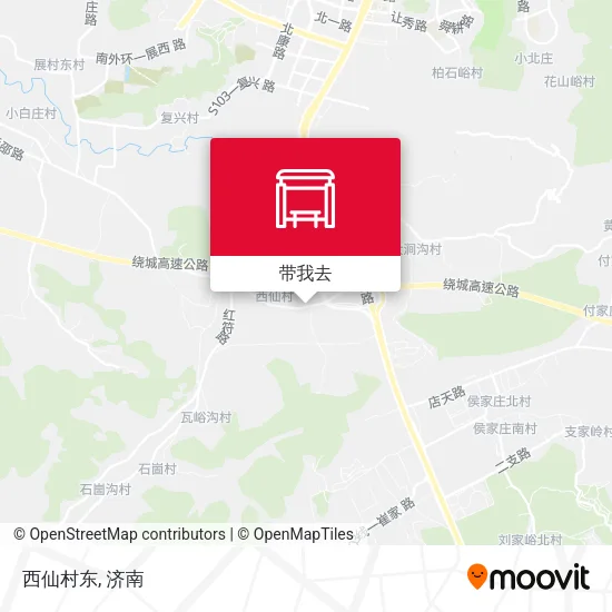 西仙村东地图