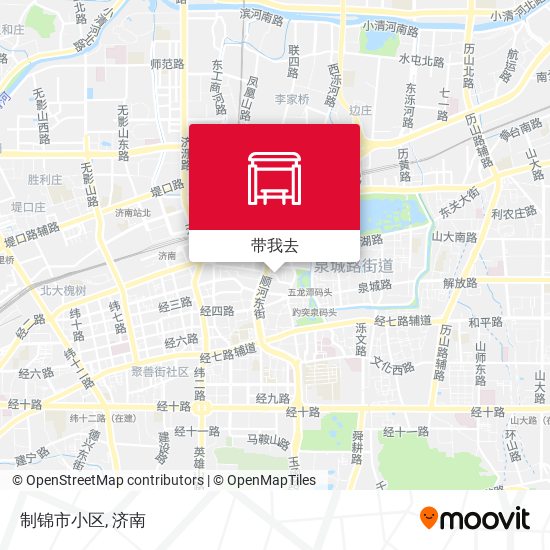 制锦市小区地图