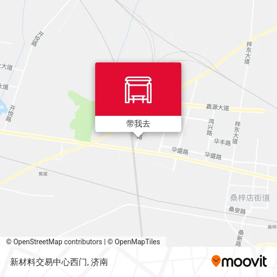 新材料交易中心西门地图