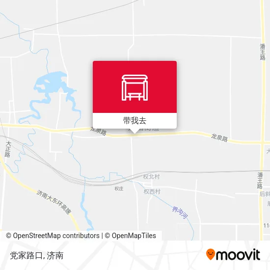 党家路口地图