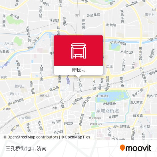 三孔桥街北口地图