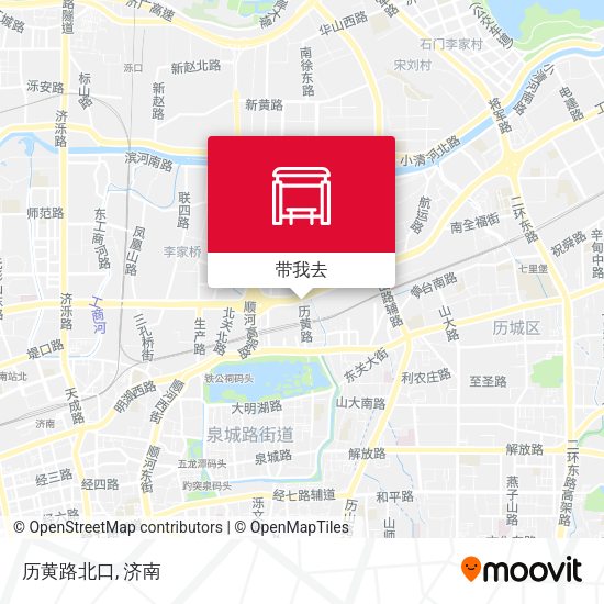 历黄路北口地图