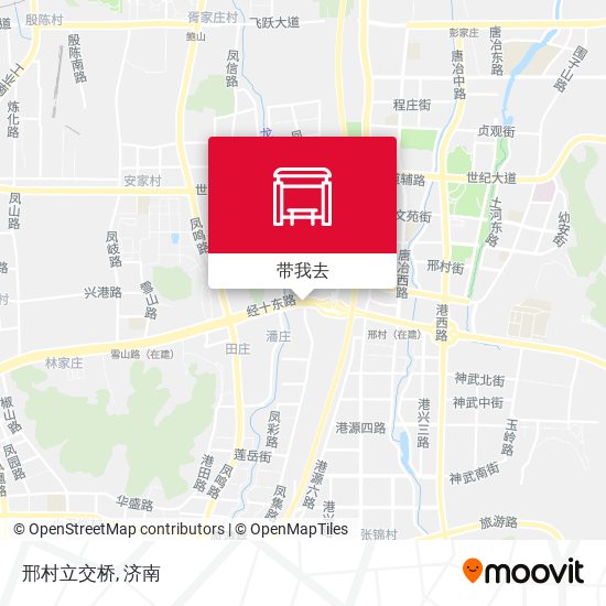 邢村立交桥地图