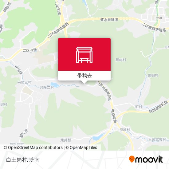 白土岗村地图