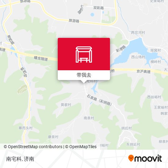 南宅科地图