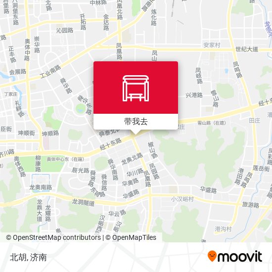 北胡地图