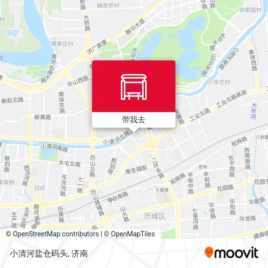 小清河盐仓码头地图