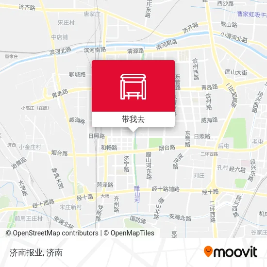 济南报业地图