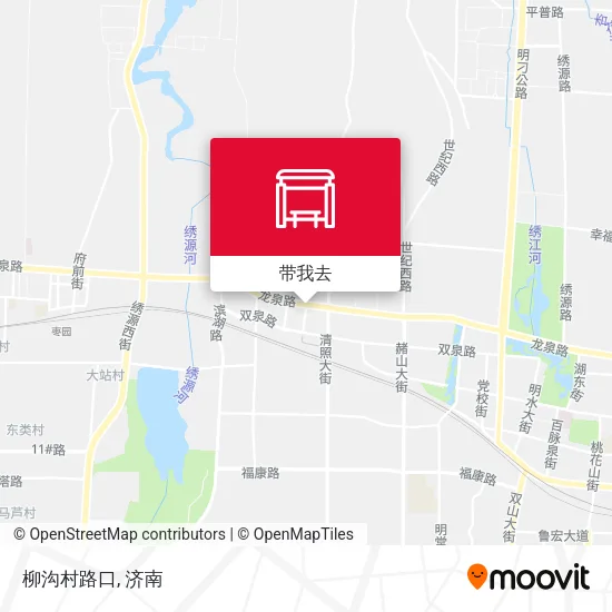 柳沟村路口地图