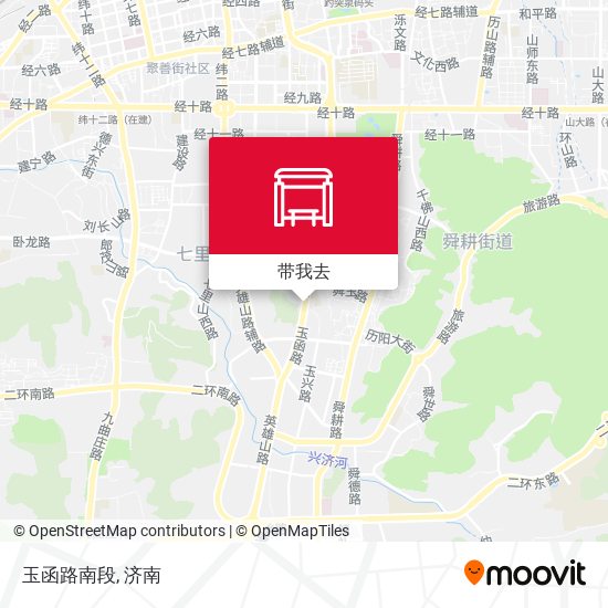玉函路南段地图