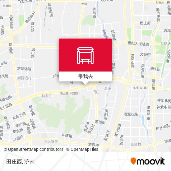 田庄西地图